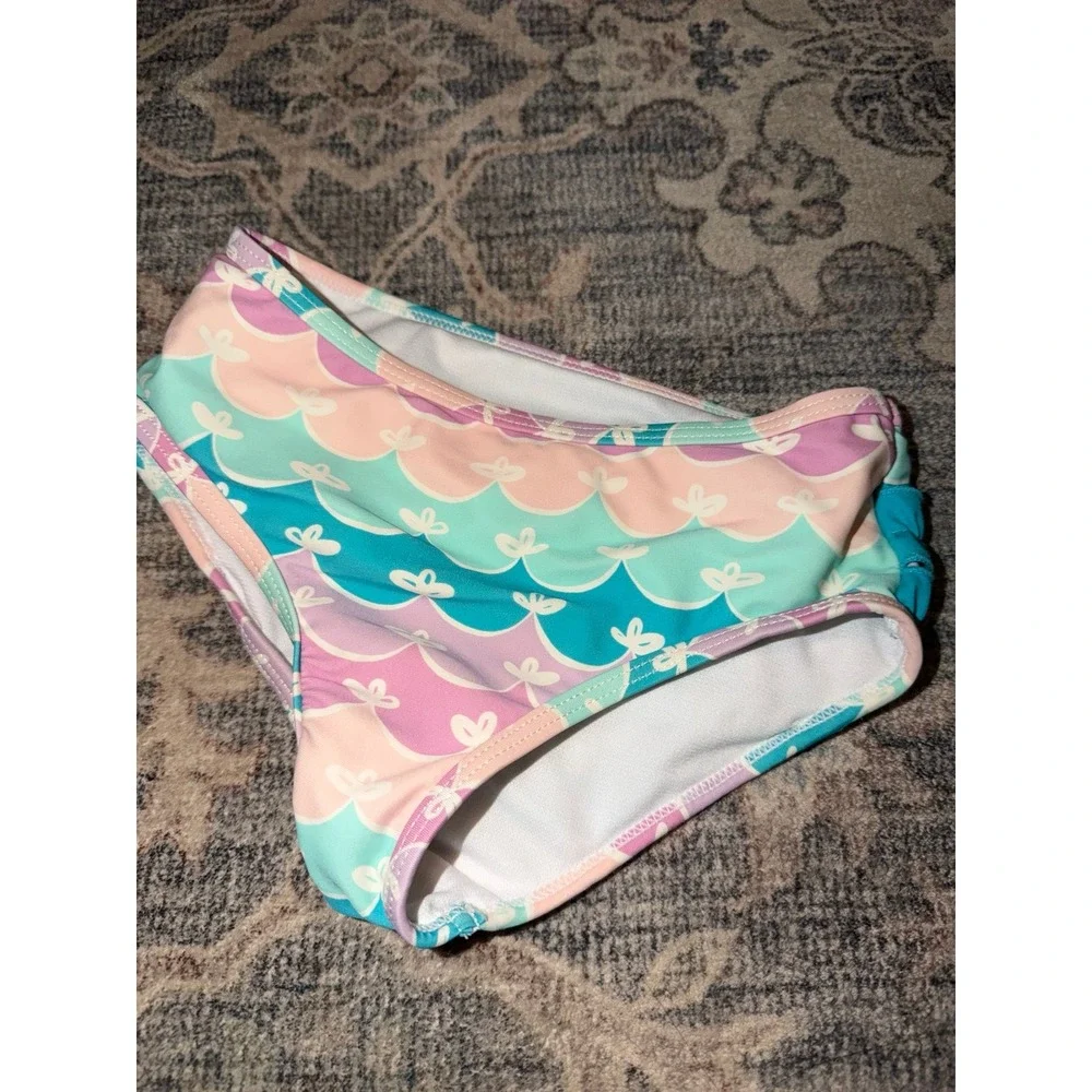 Ruffle Butts Swimsuit Bikini Bottoms Multicolor Pastel